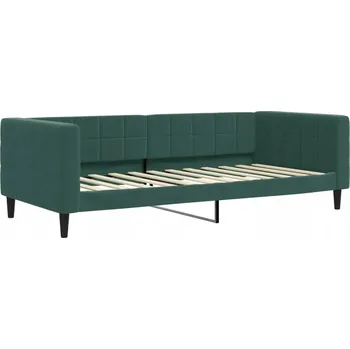 Pohovka Rozkládací pohovka, tmavě zelená, 223 x 100 x 68 cm