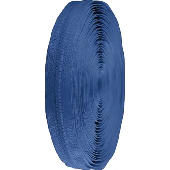 Zip Zip kostěný No 5 metráž, malé, 220 modrá jeans tmavá