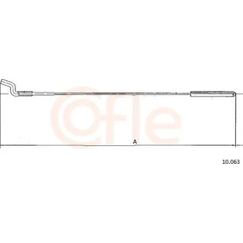 Plynové lanko Lanko plynu COFLE 92.10.063