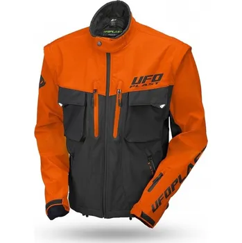 Moto oblečení TAIGA 13001-KF - oranžová enduro bunda UFO - L