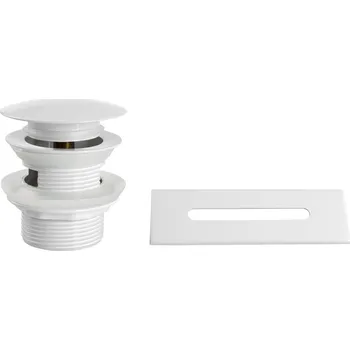 Sprchová vanička AQUALINE SET krytka přepadu, vanová výpust 1 TF9005W