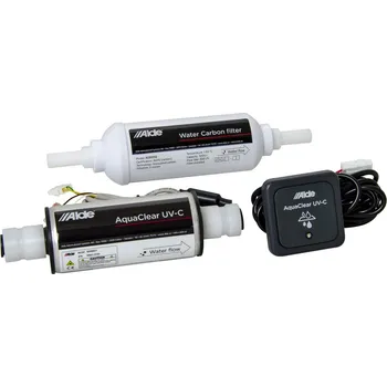 vodní filtr Dvojitý filtrační systém a dezinfekce Alde AQUA CLEAR + LED panel