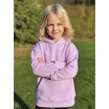 Dívčí oblečení Dětská mikina v lila barvě VSB KIDS, VELIKOST DĚTI 158-164