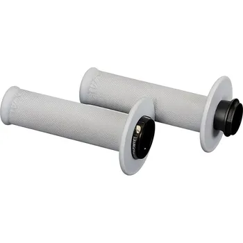grip Gripy MX Original Lock-On Full diamond Renthal světle šedá Soft