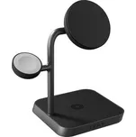 ZENS Office Charger Pro 3 MagSafe/Qi2 3v1 nabíječka (25W) černá