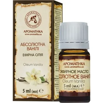 Éterický olej Absolut vanilka 5ml AROMATIKA AROMATIKA K226