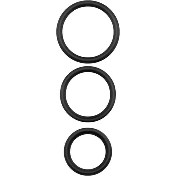 Crushious Bandoleros, sada 3 ks elastických erekčních kroužků