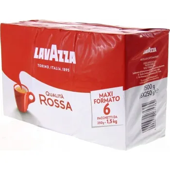 Lavazza Rossa Mletá káva 6x250g 1500g