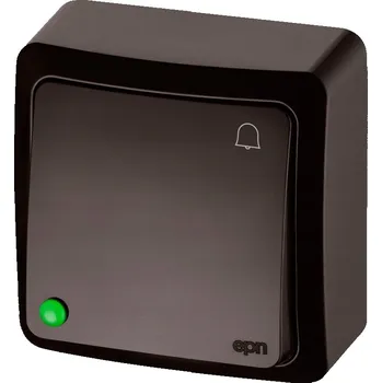 Elektrická zásuvka Elektrická Zásuvka Elektro-Plast Nasielsk hnědá