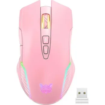 Myš Onikuma CW905 Pink bezdrátová herní myš
