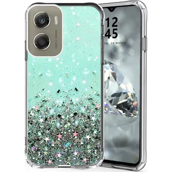 Pouzdro na mobilní telefon POUZDRO GLITTER pro MOTOROLA G06 POWER třpytivé barevné pouzdro s brokátovým efektem