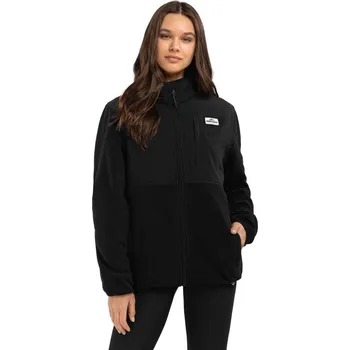 Pánská mikina SIROKO Dámská fleecová bunda Ripstop Vevey-W Černá L ČERNÁ