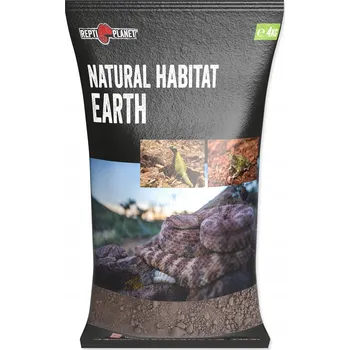 Teraristika Repti Planet Natural Habitat Earth písek s jílem hnědý 4 kg