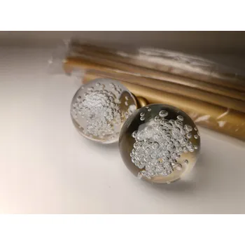 Garnýž TRARO Rozkládací teleskopická garnýž Gold zlatá 76 - 228 cm kovová 25 mm