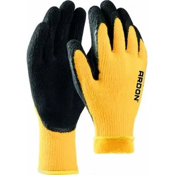 Pracovní rukavice Zimní rukavice ARDON®PETRAX WINTER - maloobchodní balení 12 párů - žluté odstíny / 10 / XL / žlutá