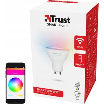 Žárovka Chytrá LED žárovka Trust 71279 5W GU10 WiFi