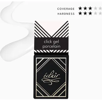 Lak na nehty Click Gel PORCELAIN 14ml - gel na nehty v lahvičce