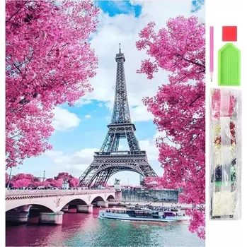 Obraz DIAMANTOVÁ VÝŠIVKA Diamond Painting MOZAIKA OBRÁZEK SADA PRO DĚTI 5D 40x30 P