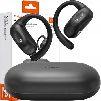 Sluchátka MCDODO BEZDRÁTOVÁ SLUCHÁTKA DO UŠÍ BLUETOOTH 5.4 S MIKROFONEM + POUZDRO S KLIPEM