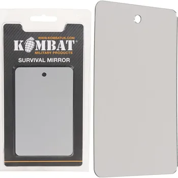 Turistické nerozbitné zrcadlo Pordóžové Survival Kombat UK 110x70 mm