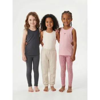 Dívčí oblečení Sinsay - Trička bez rukávů 3 pack - vícebarevná - 868DN-MLC - 868DN-MLC-134