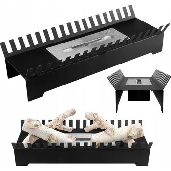 Biokrb Volně stojící biokrb Biokominki GMT 45 x 6,7 x 13,2 cm černý