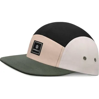 Kšiltovka SIROKO Kšiltovka 5 panel Cocos Marengo Šedá ŠEDÁ