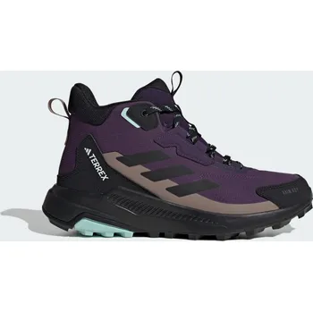 Jezdecká obuv ADIDAS Turistické boty Terrex Anylander Mid Rain.Rdy 41 1/3 FIALOVÁ|KAŠTANOVÁ|ČERNÁ