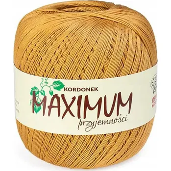 Příze Háčkovací Příze MAXIMUM Opus - barva 1727 Hořčicová