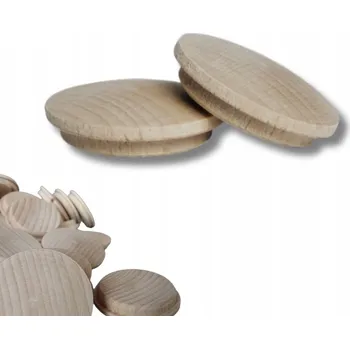 Vrták Buková záslepka fi 15 mm – 10 Kusů pro nábytek, schody a zábradlí