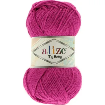 Příze Alize My Baby 130 fuchsiová
