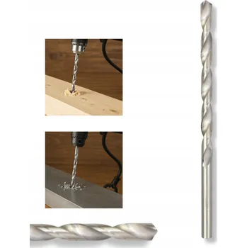 Vrták Vrták do dřeva a kovu 3,2 x 100 mm spirálový HSS