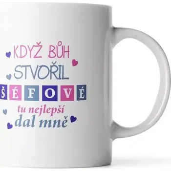 Sablio Hrnek Když Bůh stvořil šéfové - 890 ml - XXL