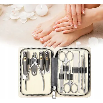 PROFESJONALNY ZESTAW PEDICURE | MANIKÚRU | 11 NÁSTROJŮ PRO PÉČI O NEHTY