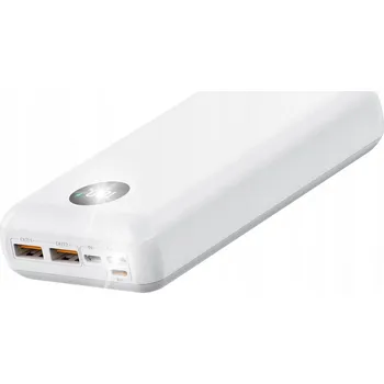 Powerbanka POWERBANKA 20000mAh 2xUSB QC microUSB USB-C PD iPhone Lightning