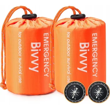 Spacák LEHKÝ TURISTICKÝ SPACÁK NA KEMPOVÁNÍ 2x OBAL TERMOIZOLAČNÍ VODĚODOLNÝ PODLOŽKA