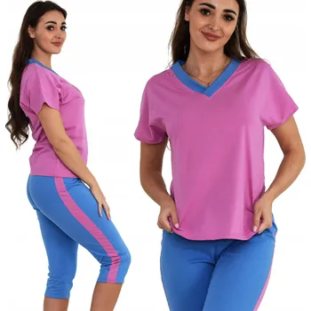 Dámské pyžamo Born2rest dámské pyžamo bavlna růžové, velikost 3XL