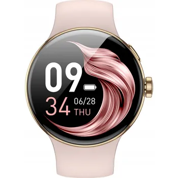 Hodinky BLUETOOTH HODINKY 2025 CHYTRÉ HODINKY DÁMSKÉ XINJI NOTHING 2 ZLATÉ + RŮŽOVÉ