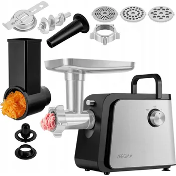 Kuchyňský mlýnek Mlýnek na maso Zeegma Molen Chef Easy stříbrný 2100 W