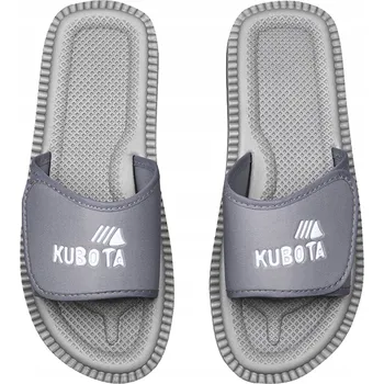 Dámské pantofle Pantofle Kubota na suchý zip Šedé, velikost 34