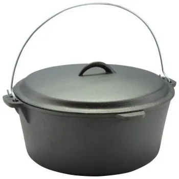 Hrnec Pro-Tech shop Litinový hrnec 8L 29,5cm Grey 50989&nbsp;12015