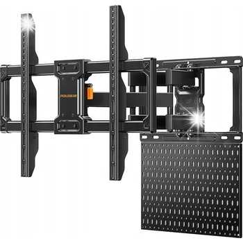 Televizní držák Otočný Držák na Televizi Perlegear Věšák Tv 42-82 VESA Nastavitelný