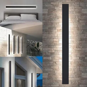 Nástěnné svítidlo LED FASÁDNÍ SVÍTIDLO VENKOVNÍ NÁSTĚNNÉ SVÍTIDLO LARA 100cm