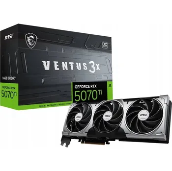 Grafická karta Grafická karta MSI VENTUS RTX 5070 TI 16 GB