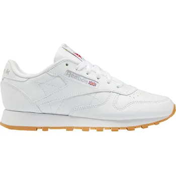 Dámská obuv REEBOK Dámské univerzálni boty Classic Leather 37,5 BÍLÁ|ŠEDÁ