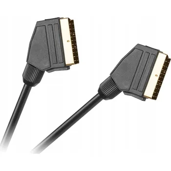 Video kabel Kabel Begli s eurokonektorem SCART (Euro) – SCART (Euro) 3 m