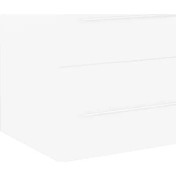 Koupelnový nábytek Skříňka pod umyvadlo s 1 zásuvkou, bílá, 41x38,5x48 cm