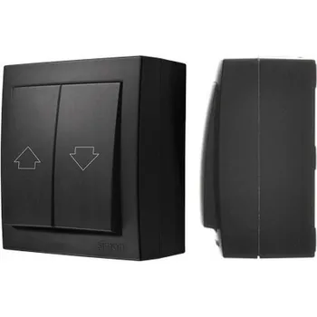 vypínač Žaluziový vypínač Kontakt-simon ACZ1/49 černý