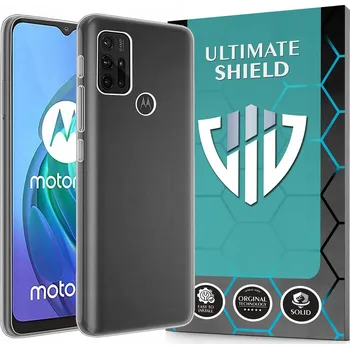 Pouzdro na mobilní telefon Zadní Kryt Ultimate Shield pro Motorola MOTO G10 G30 bezbarvý