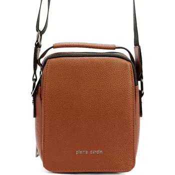 Pierre Cardin IZA304 52216 Ekologická Koženka Sáček Hnědá Crossbody Střední Velikost